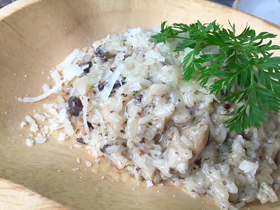 Wild Mushroom & Truffle Oil Risotto|Cloudy Gさん