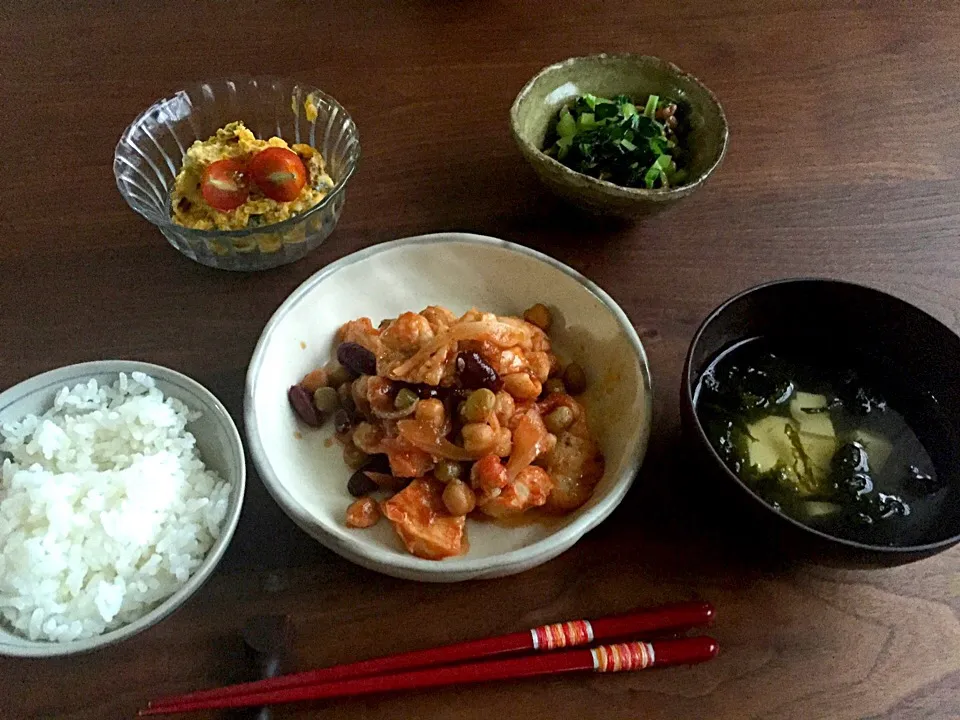 Snapdishの料理写真:今日の夕ご飯|河野真希さん