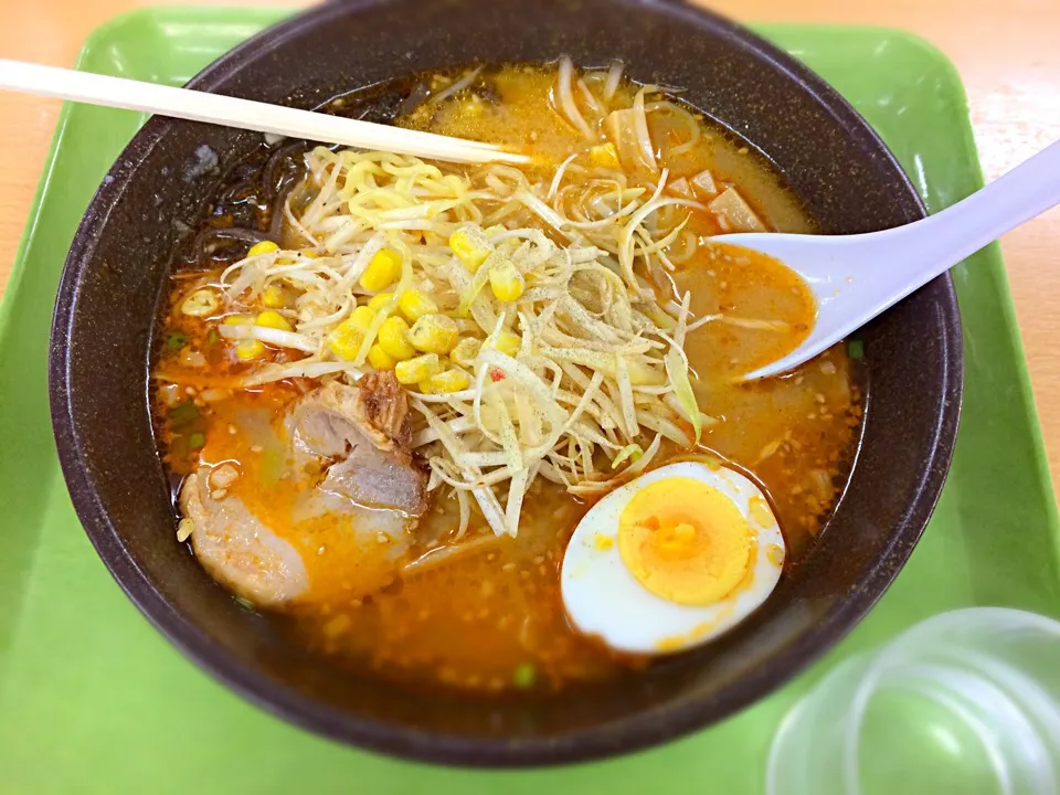 ネギ味噌ラーメン|しいたけ茶さん