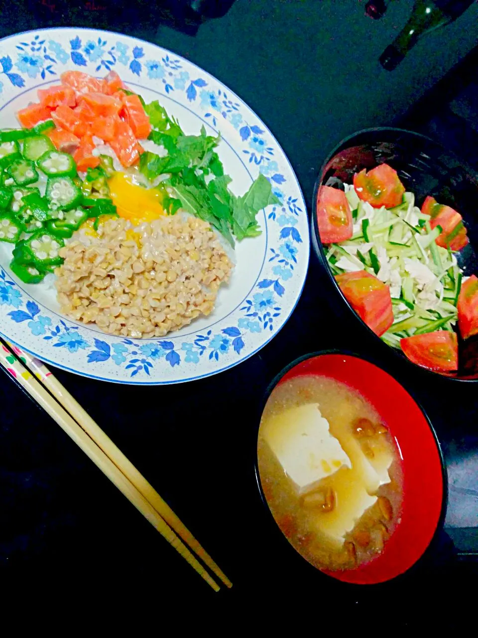 ねばねば丼|ともさん