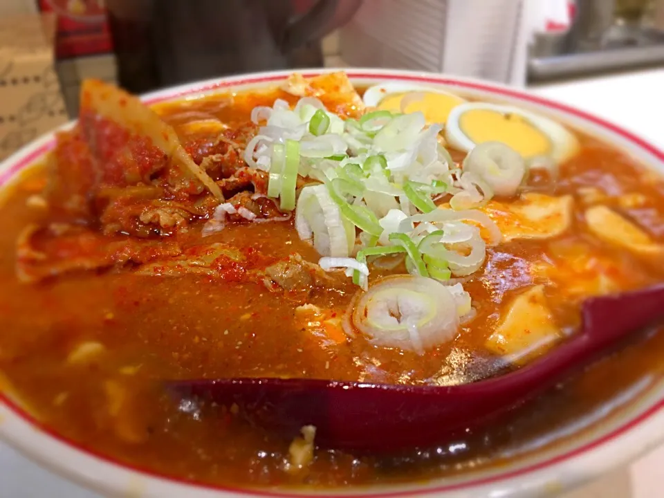 麻婆ラーメン 麻婆増し！
蒙古タンメン中本|長谷川盛夏さん