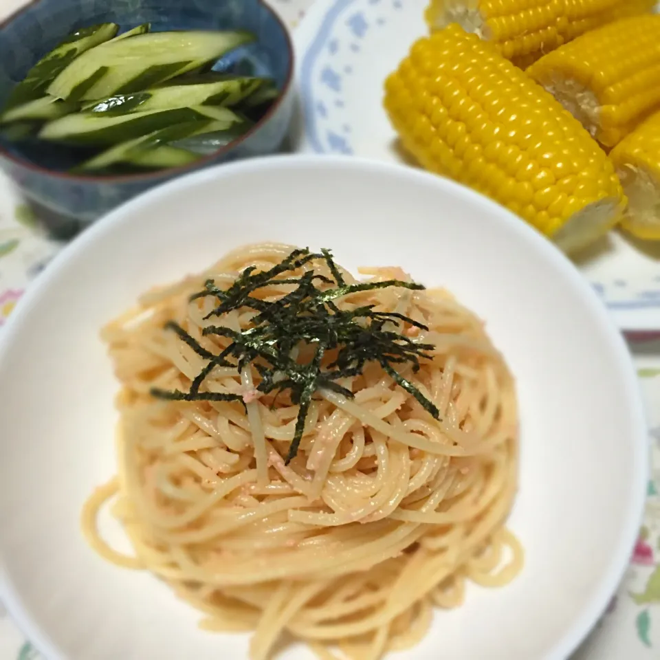 昨夜のごはん
シンプルに旬のもの頂きます（^人^）💕|まるちゃんさん