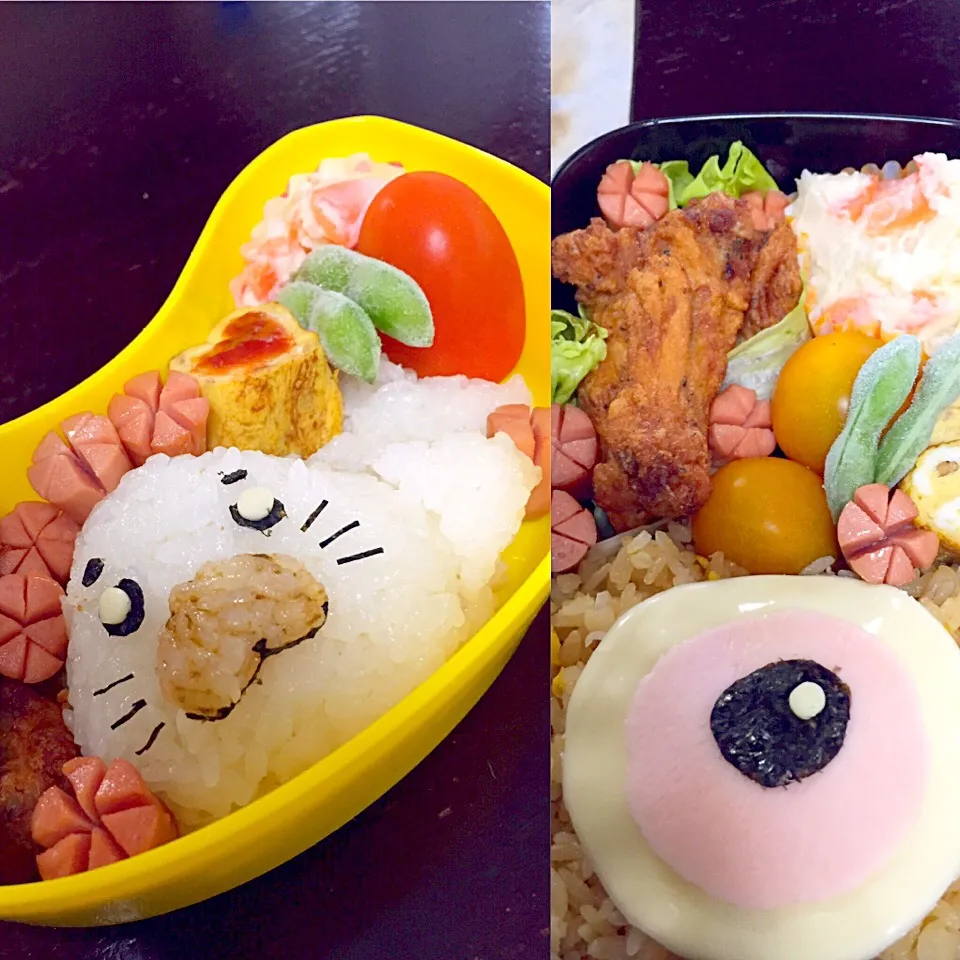 Snapdishの料理写真:ゴマちゃん弁当
目玉のオヤジ弁当|Erikoさん