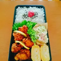 Snapdishの料理写真:高２息子のお弁当|salalaさん