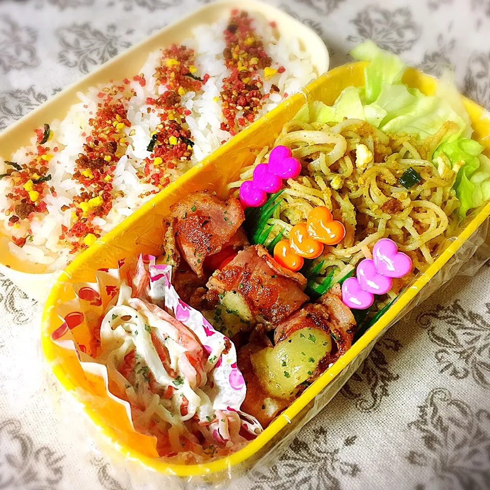 Snapdishの料理写真:今日のお弁当.ෆ̊౨ೄ೫̥͙‧·*|antiqueさん