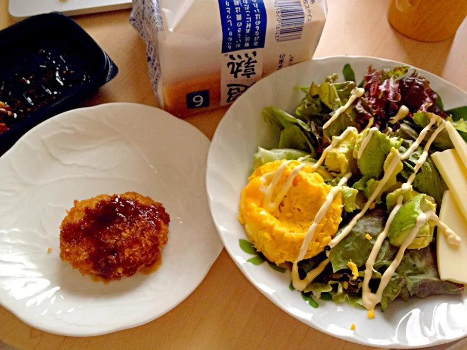 7月22日朝食兼昼食|ばぁさんさん