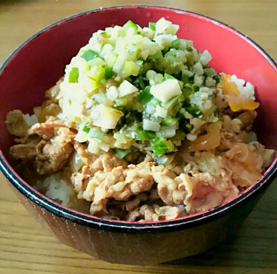 松屋の山形のだしぶっかけ牛丼をおうちで再現♡♡♡|Yukiさん