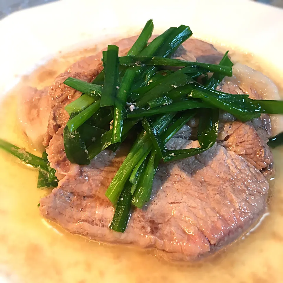 レンジで！豚ロースの蒸し物|志野さん