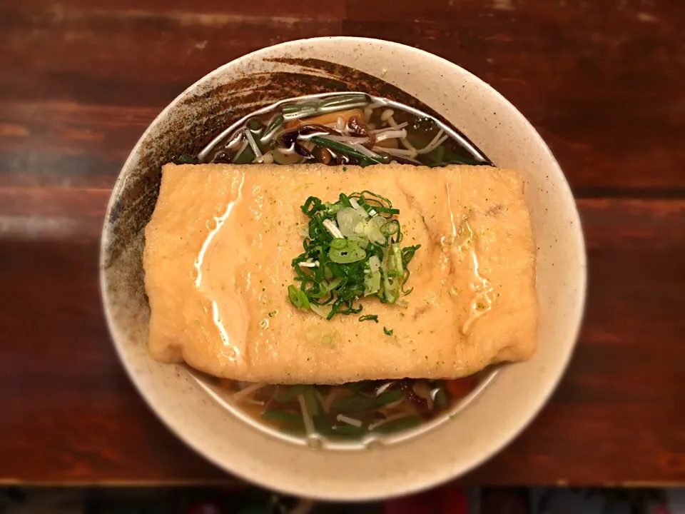 山菜きつねそうめん1|半田手延べそうめんの店 阿波や壱兆さん