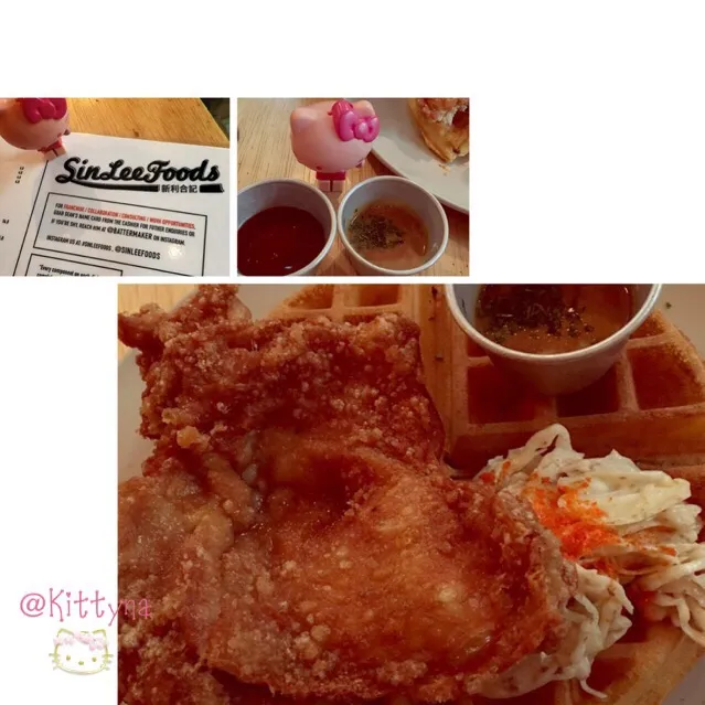 Fries chicken waffle"|🎀Kittyna🌸さん