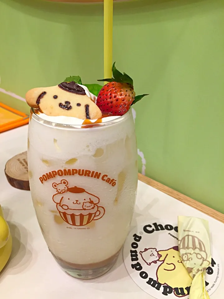 Cookie and cream caramel latte|해리さん