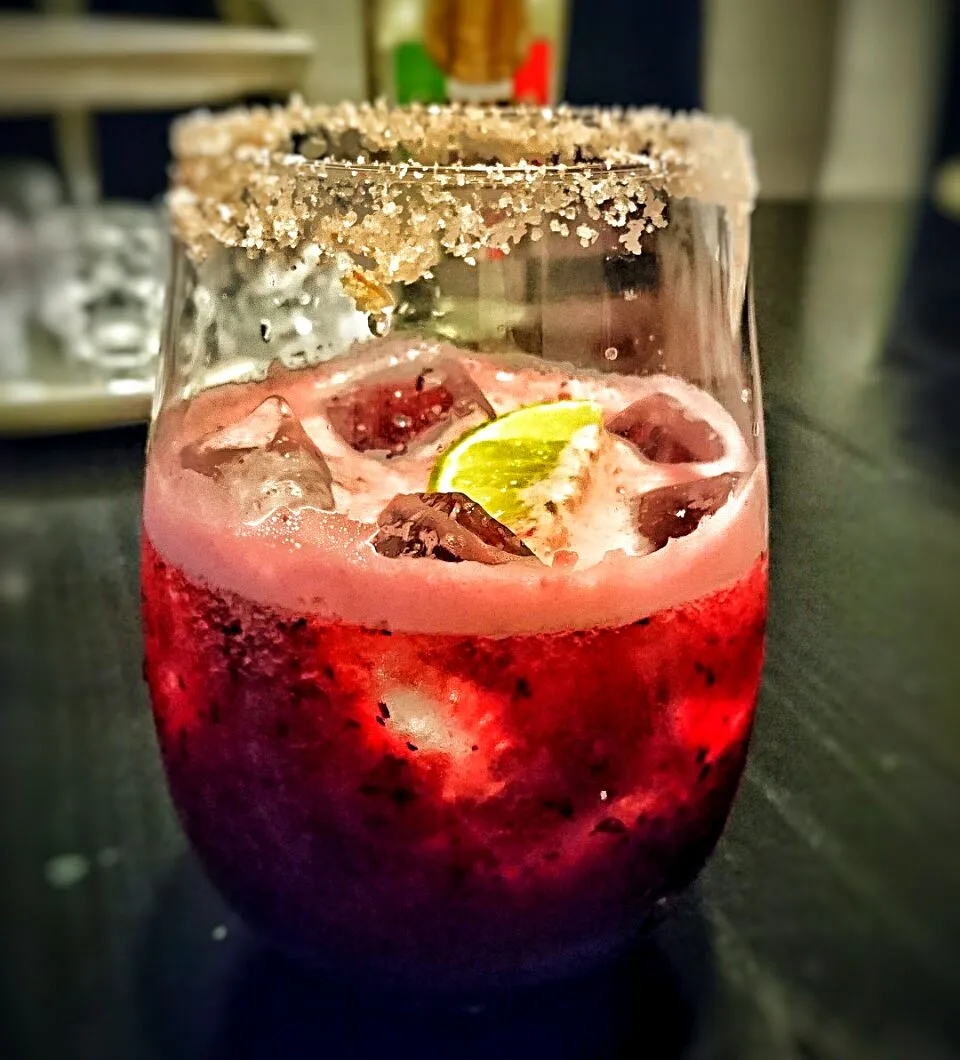 My favorite Cocktails recently- Blueberry Margarita|suki chan duarteさん