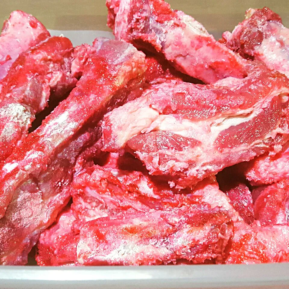 Spice Apple & Coconut BBQ Marinating Pork Ribs Ready For Cooking|Emanuel Hayashiさん