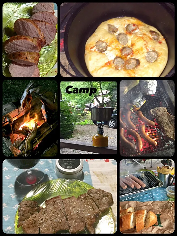 Snapdishの料理写真:7/23 Camp in NASU|カタツムリさん