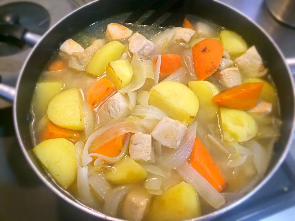 チキンカレーの野菜は、全て飛騨の、顔が見える産地直送！|mikaさん