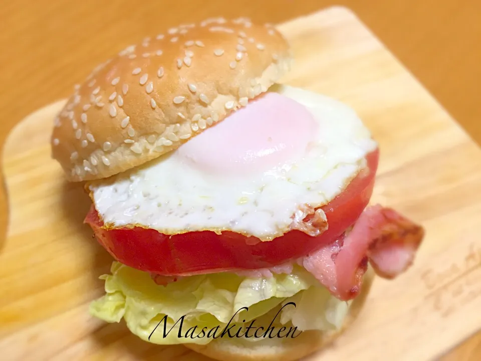 Snapdishの料理写真:BLT&Egg berger|Masakiさん