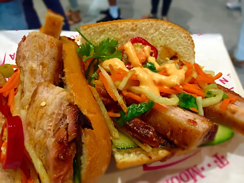 Banh Mi Sandwich at T-Mobile Arena in Vegas|robert flickerさん