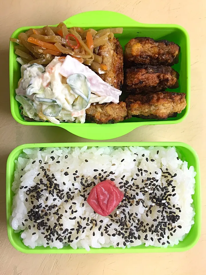 Snapdishの料理写真:お弁当／男子中学生|nayutaさん