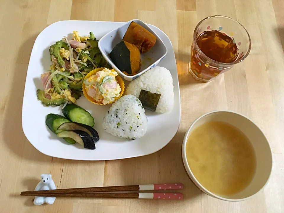 のこりものワンプレートランチ٩( ᐛ )و|たにもこさん