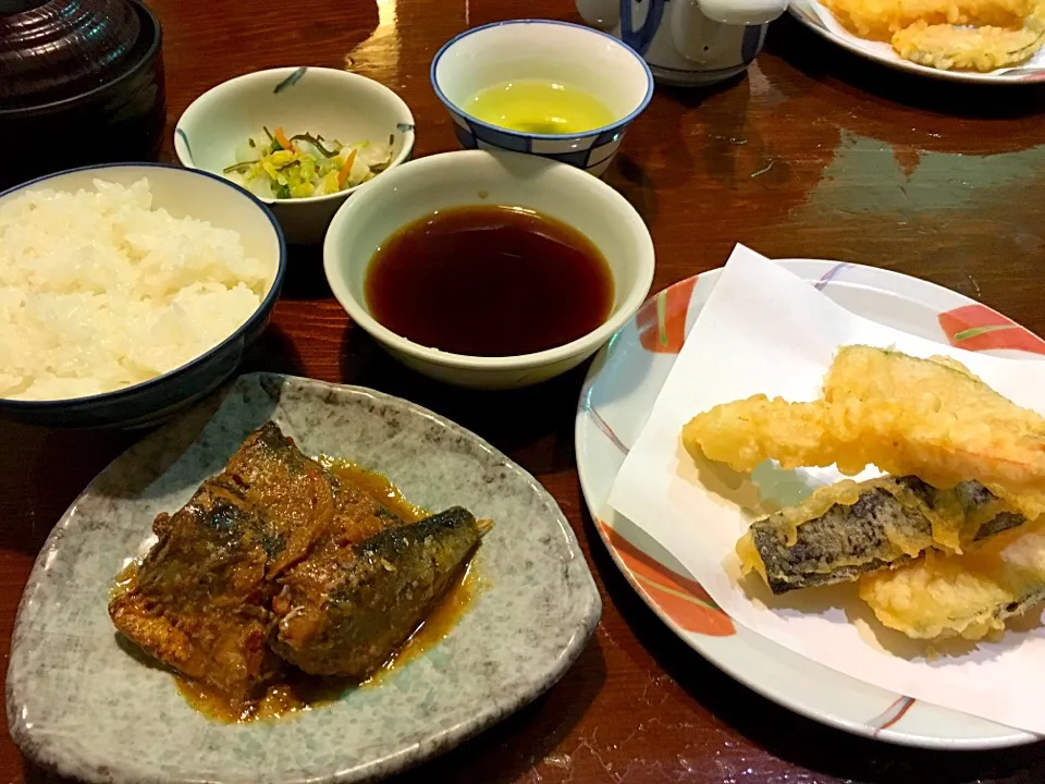 Snapdishの料理写真:天ぷらのふそう『糠炊き定食』|コージ💫さん