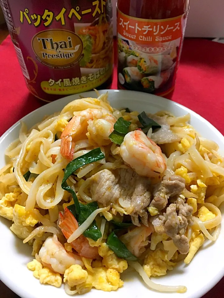 パッタイ                                                     タイ風焼きそば！  🇨🇷Pad Thai🇨🇷|yorikoさん