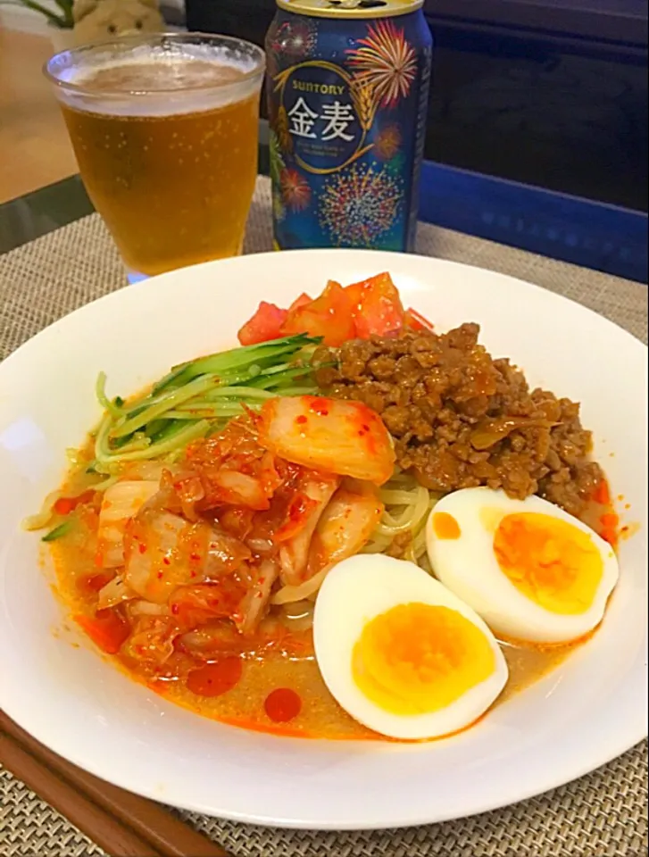 冷やし坦々麺〜😋👌🏼✨|ゆかりさん