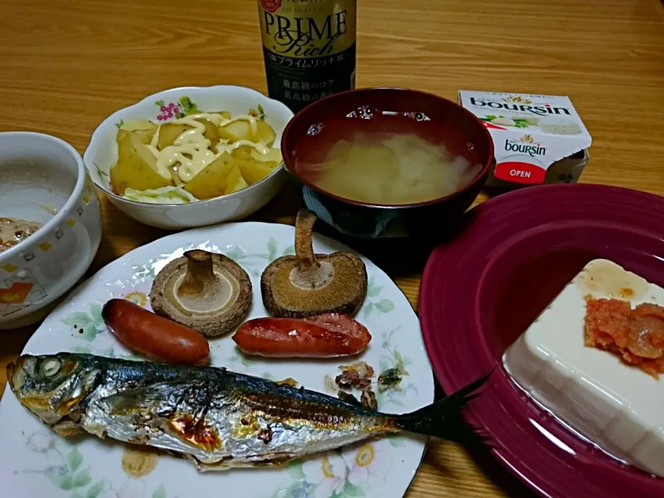 アジの焼き魚といろいろ|Shinji Matsuokaさん