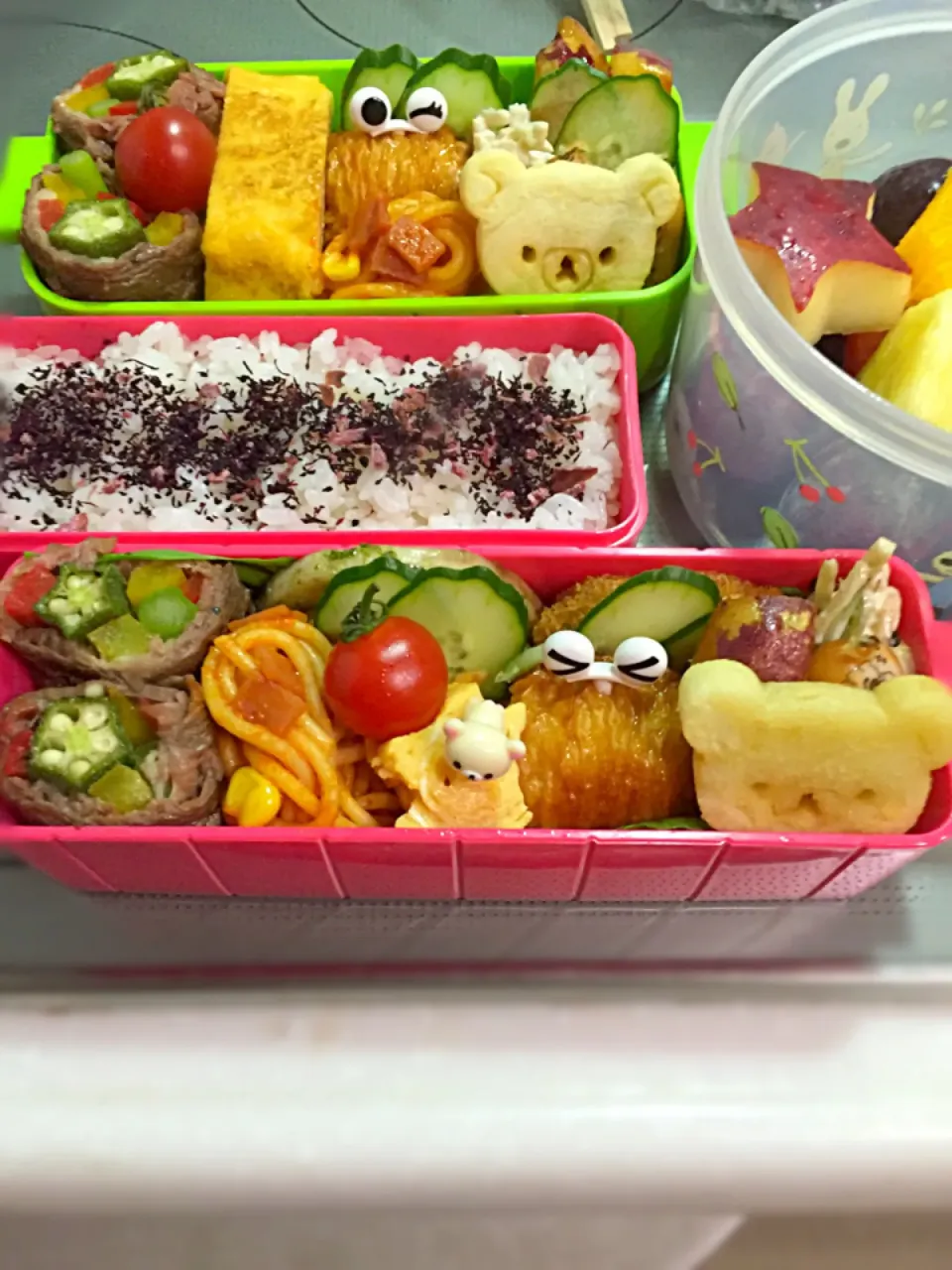 娘と私のお弁当|しずママさん