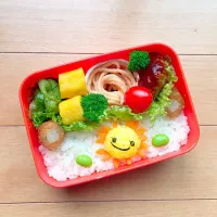 Snapdishの料理写真:ひまわりのお弁当|まーさん