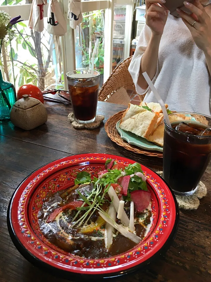 2016.7.24 オシャレなカフェでランチ|あっきーよさん