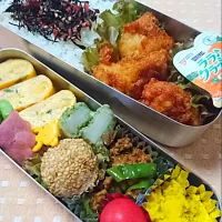 Snapdishの料理写真:７月25日 高１長男弁当🍀課外授業～✏|ゆきこさん