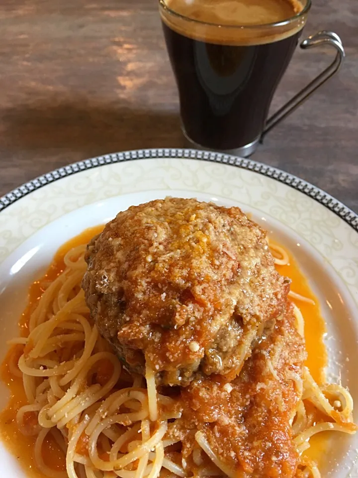 Spaghetti and meatball @ Niche|Ong Sor Fernさん