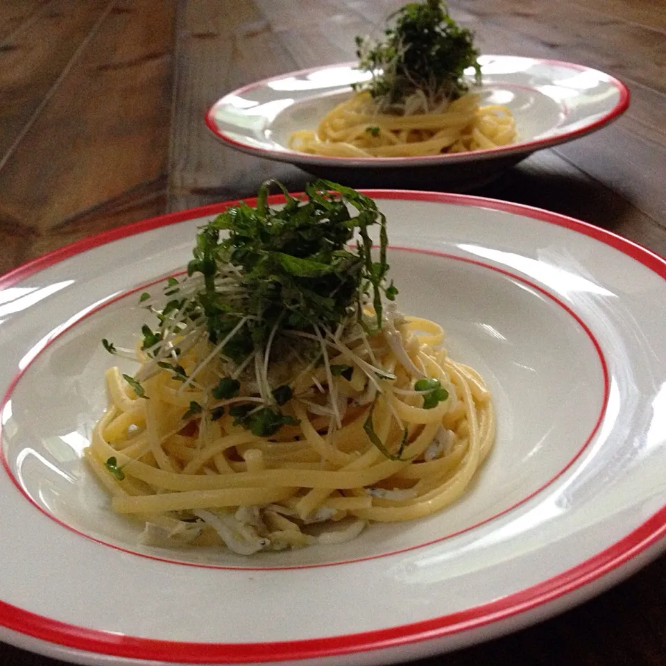 てつやさんの料理 ワサビのパスタ♡|koji toyodaさん