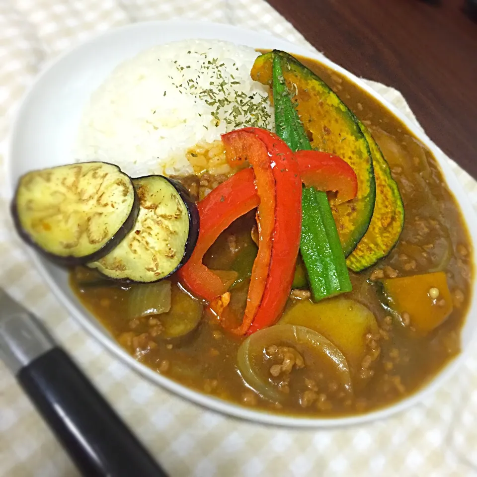 夏野菜カレー|ありかさん