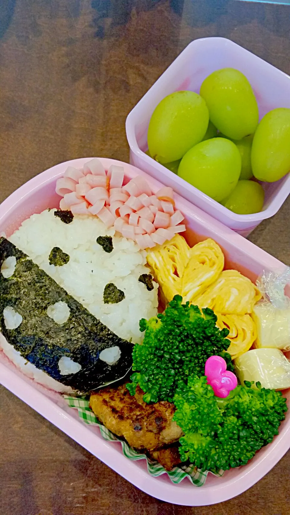 次女の学童弁当☆❤がいっぱい💕|unotacoさん