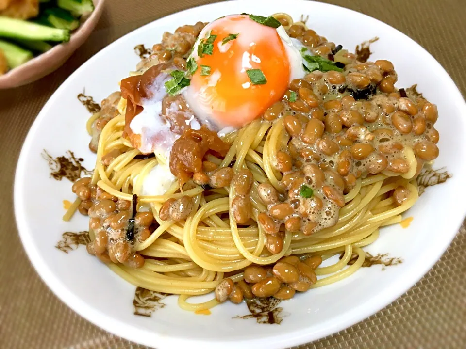 くららさんの料理 納豆こんぶと納豆のパスタ☆|@saさん