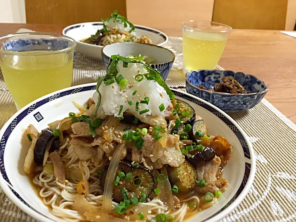 今日の夕飯★ぶっかけ素麺|あさこさん