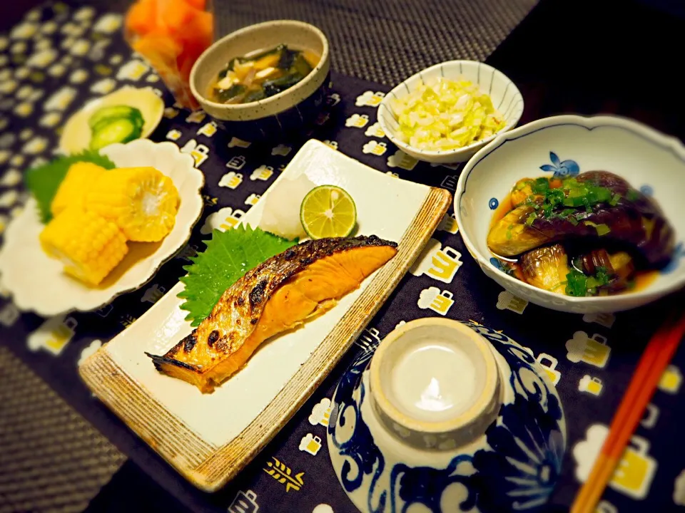 なすの煮浸し|はらしおりさん