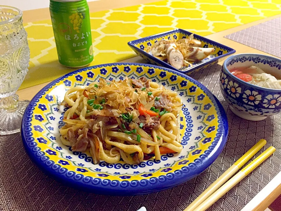 バター醤油風味♡焼うどん|みずきさん