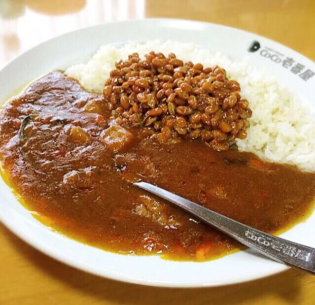 再現 完コピ ココイチ風 納豆カレー|ガク魁‼︎男飯さん