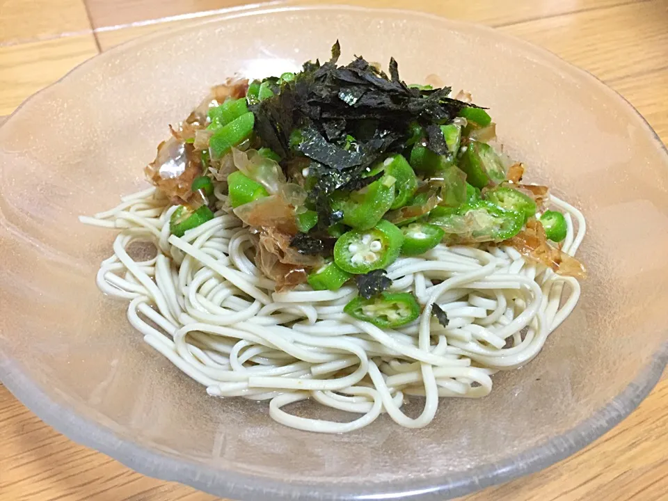 おかかおくらへぎ蕎麦|buhizouさん