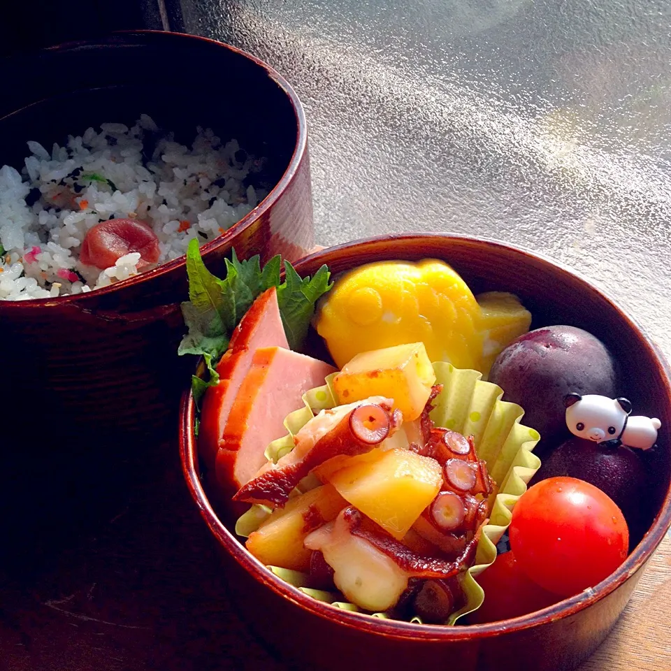 Snapdishの料理写真:私のお弁当2016/7/27|♪なつぱんだ♪さん