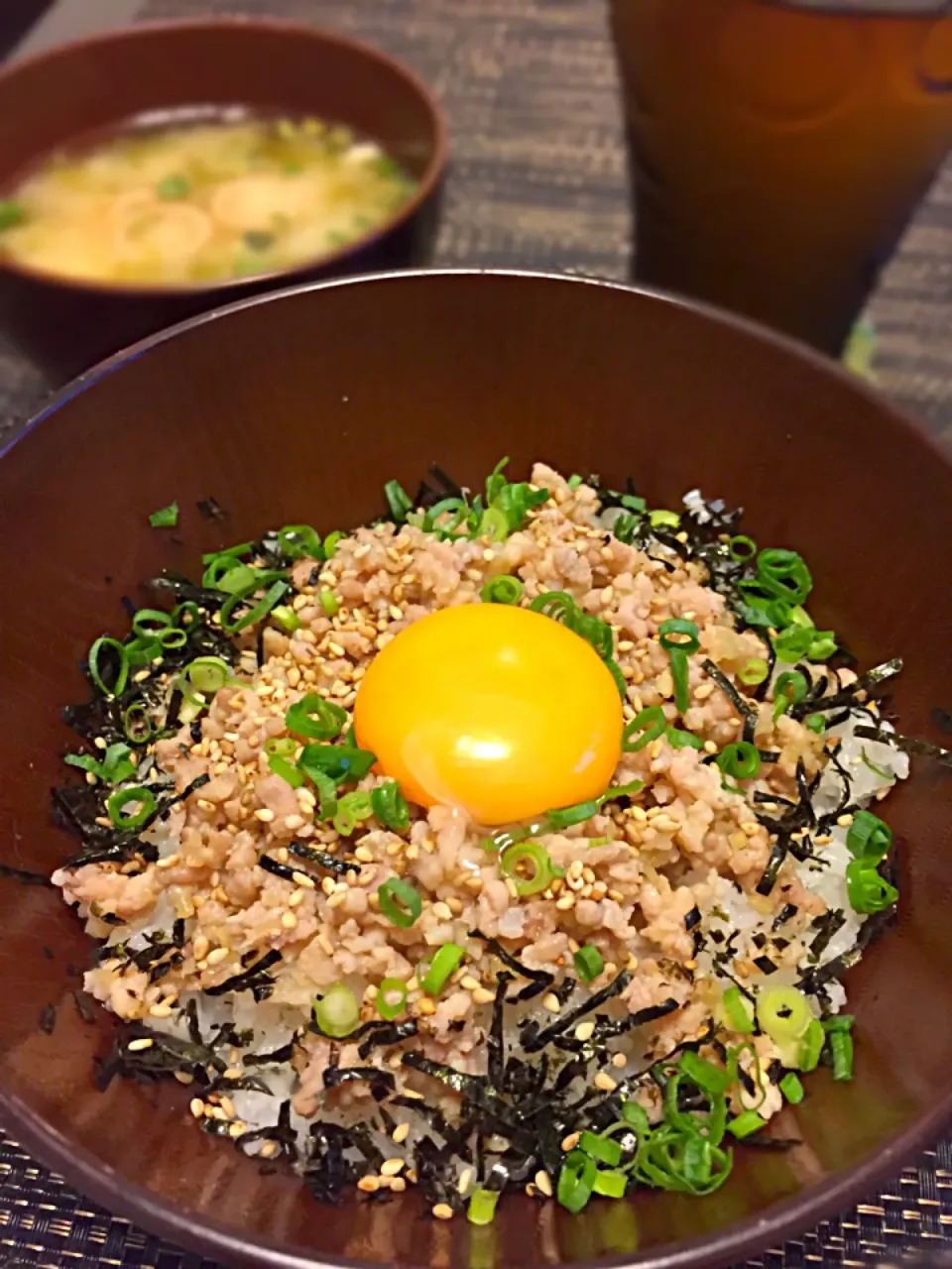 鶏そぼろ丼|Takaki Sasakiさん