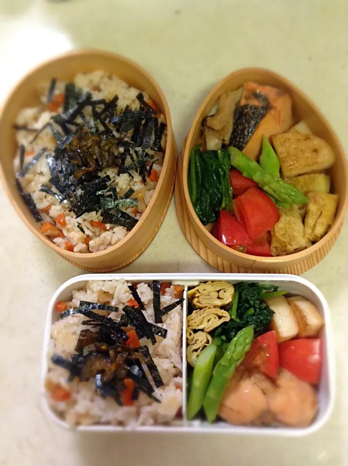 Today's lunch box. chirashi_sushi|hoppycowさん