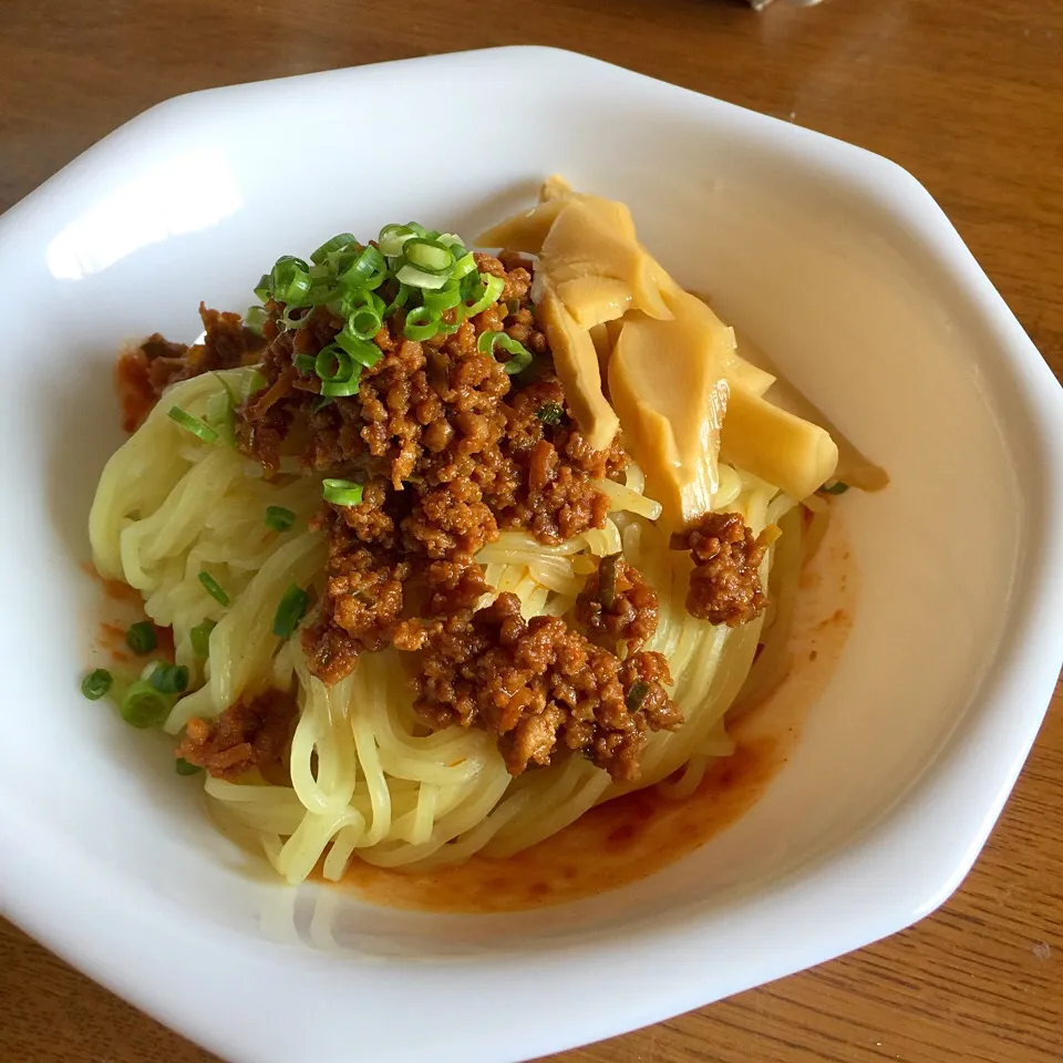 汁なしタンタン麺|もこうさぎさん