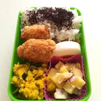 唐揚げと2種のサラダ弁当|ｍａａｙａさん