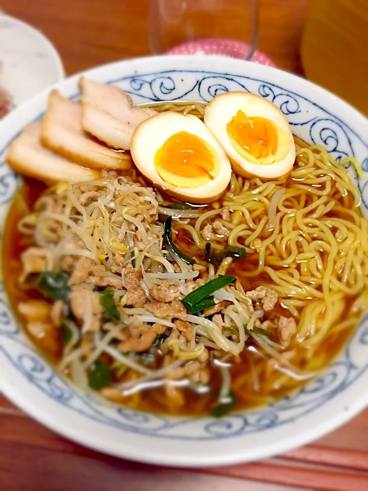 Snapdishの料理写真:中華風醤油ラーメン|蘭MaOさん