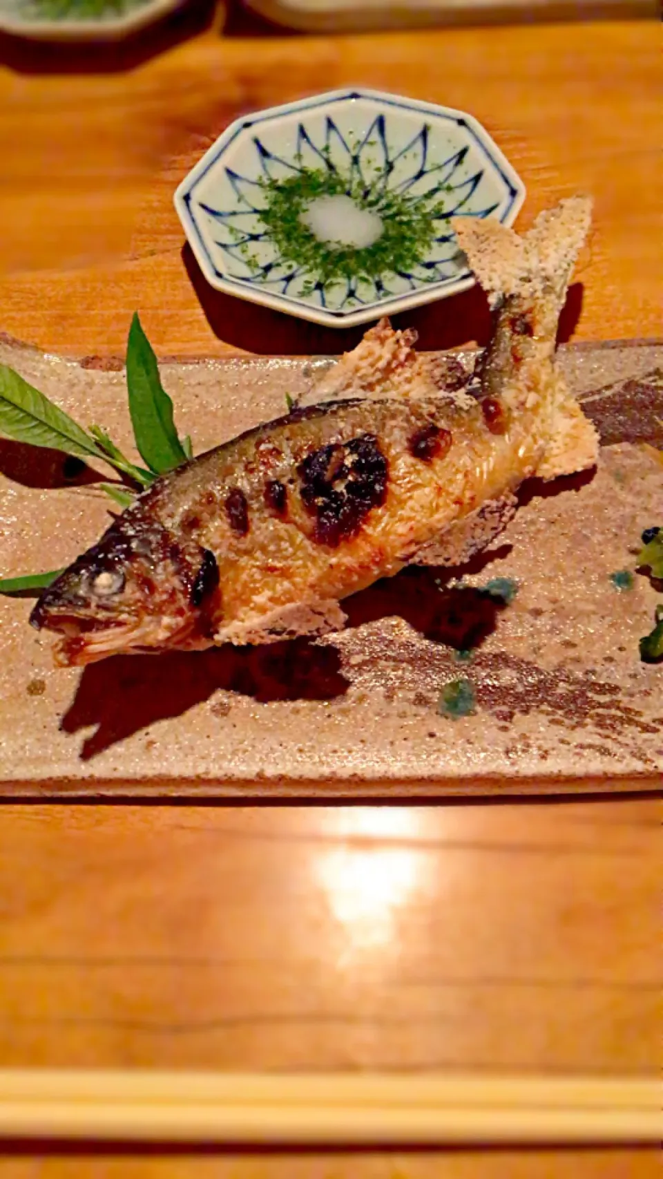 Snapdishの料理写真:鮎の塩焼き|流線形さん