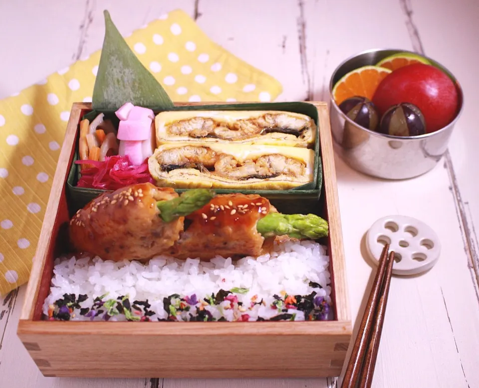 鰻巻き弁当🍱夏季総体息子弁当|Hanaさん