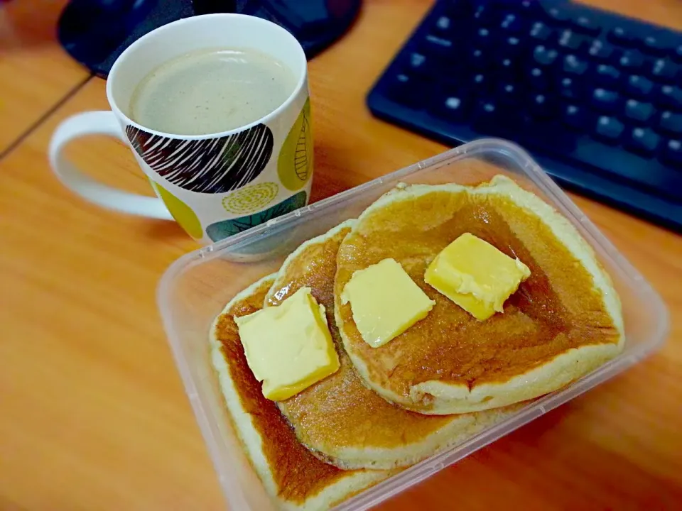 Pancakes #pancake #Breakfast/Brunch #Coffee|KaJa Laderoさん